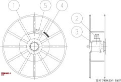Epiroc DRUM — technische Zeichnung