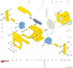 Epiroc GASKET, Underground Jumbo — technical diagram