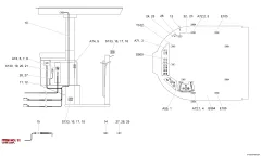 Epiroc COVER COMPL., Yeraltı Jumbosu — teknik çizim