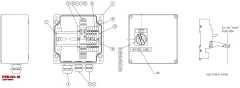 Epiroc LAMP INSERT, Kaya Delici — teknik çizim