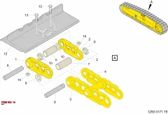 Epiroc SOMUN, Yeraltı Jumbosu — teknik çizim