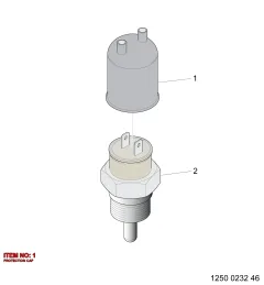 Epiroc PROTECTION C, Kaya Delici — teknik çizim