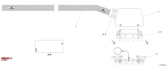 Epiroc PIN INSERT, Kaya Delici — teknik çizim