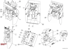 Epiroc PANEL FRAME, Kaya Delici — teknik çizim