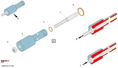 Epiroc TORNILLO — diagrama técnico