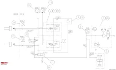 Epiroc SAFETY VALF, Kaya Delici — teknik çizim