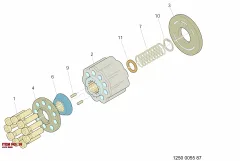 Epiroc SICHERUNGSRING — technische Zeichnung