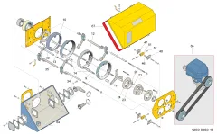 Epiroc EARTH RING K, Kaya Delici — teknik çizim