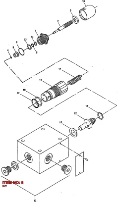 Epiroc PORCA — diagrama técnico