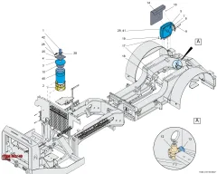 Epiroc GREASE, Kaya Delici — teknik çizim