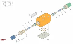Epiroc REGULATOR, Kaya Delici — teknik çizim