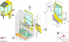 Epiroc AR NOZZLE — diagrama técnico