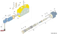 Epiroc CENTERING SE, Kaya Delici — teknik çizim