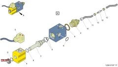 Epiroc CONNECTOR, Underground Jumbo — technical diagram