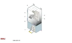 Epiroc CONTROL HANDLE, Kaya Delici — teknik çizim