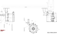 Epiroc GEAR BOX — diagrama técnico