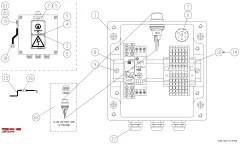 Epiroc LAMP CALOTTE, Kaya Delici — teknik çizim