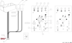 Epiroc LAMP CALOTTE, Kaya Delici — teknik çizim
