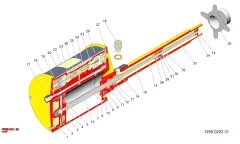 Epiroc VİDA, Yeraltı Jumbosu — teknik çizim