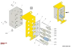 Epiroc RELIEF CARTR, Kaya Delici — teknik çizim