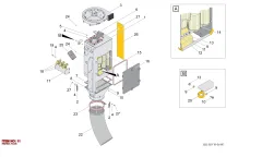 Epiroc PROTECT. PLA, Rock Drill — technical diagram