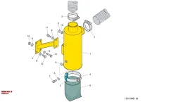 Epiroc RUBBER BAG — diagrama técnico