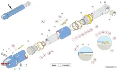 Epiroc PLASTIC PLUG — diagrama técnico