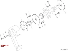 Epiroc AMORTIGUADOR — diagrama técnico