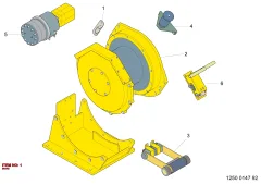 Epiroc BRAKE, Kaya Delici — teknik çizim