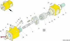 Epiroc O-RİNG, Yeraltı Jumbosu — teknik çizim