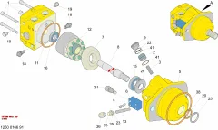 Epiroc O-RİNG, Yeraltı Jumbosu — teknik çizim