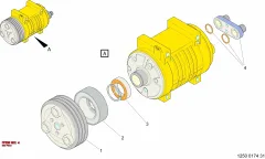 Epiroc END PIECE, Yeraltı Jumbosu — teknik çizim