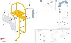 Epiroc LADDER, Rock Drill — technical diagram