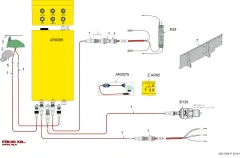 Epiroc CONTROL RELA, Kaya Delici — teknik çizim