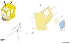 Epiroc ELEC. INLET — diagrama técnico