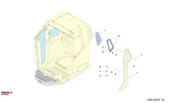 Epiroc AIR CHANNEL, Kaya Delici — teknik çizim
