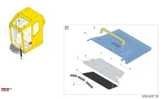 Epiroc FLOOR PANEL — diagrama técnico