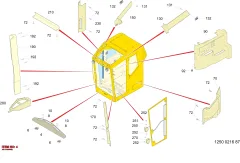 Epiroc AIR CHANNEL, Kaya Delici — teknik çizim