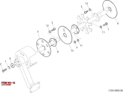 Epiroc LOCK WASHER, Rock Drill — technical diagram