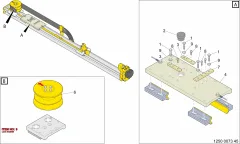 Epiroc KİLİT PULU, Kaya Delici — teknik çizim