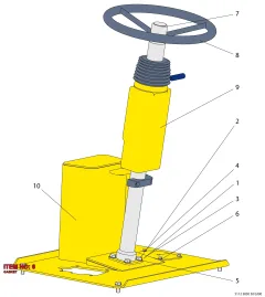 Epiroc JOINT PLAT — schéma technique