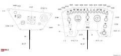 Epiroc CONTA, Yeraltı Jumbosu — teknik çizim