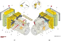 Epiroc FUEL PUMPE — technische Zeichnung