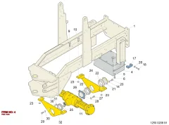Epiroc DEPÓSITO DE COMBUSTÍVEL — diagrama técnico