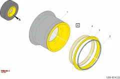 Epiroc BAGUE DE BLOCAGE — schéma technique