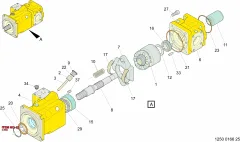 Epiroc O-RİNG, Yeraltı Jumbosu — teknik çizim