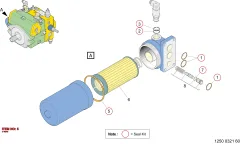 Epiroc O-RİNG, Yeraltı Jumbosu — teknik çizim