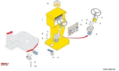 Epiroc CONTROL PANEL, Kaya Delici — teknik çizim