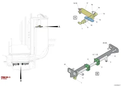 Epiroc JET NOZZLE, Kaya Delici — teknik çizim