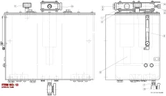 Epiroc HYDR.OIL TANK, Kaya Delici — teknik çizim